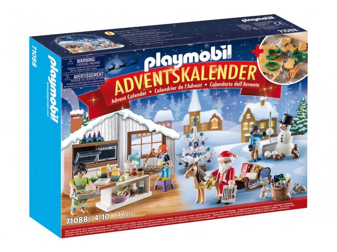 Adventní kalendář Vánoční pečení PLAYMOBIL 71088