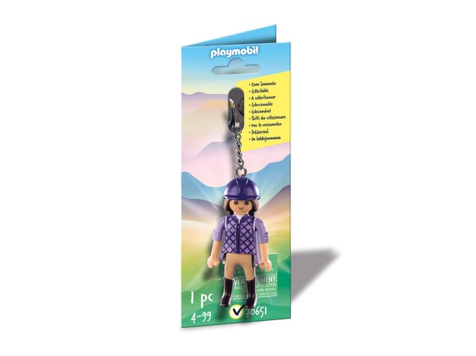 Klíčenka Jezdkyně PLAYMOBIL 70651