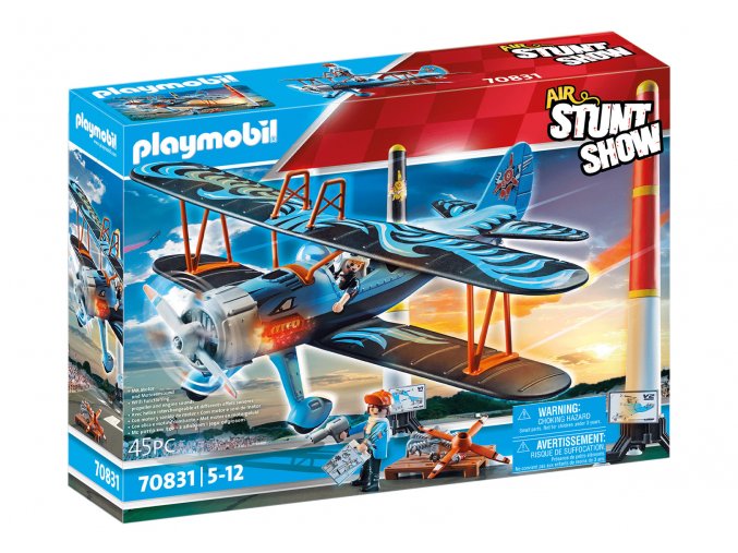 Air Stuntshow Dvouplošník "Fénix" Playmobil 70831