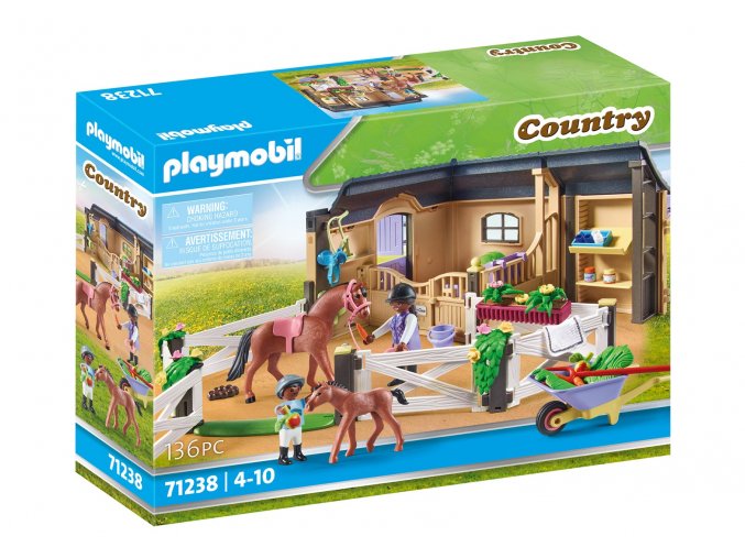 Jezdecká stáj Playmobil 71238