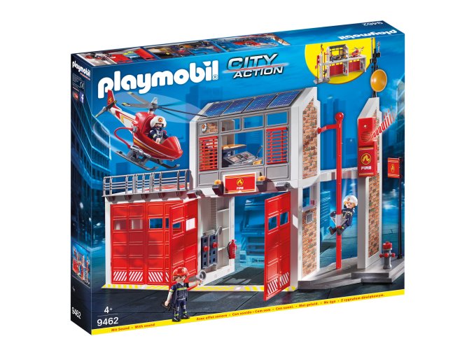 Velká hasičská stanice PLAYMOBIL 9462