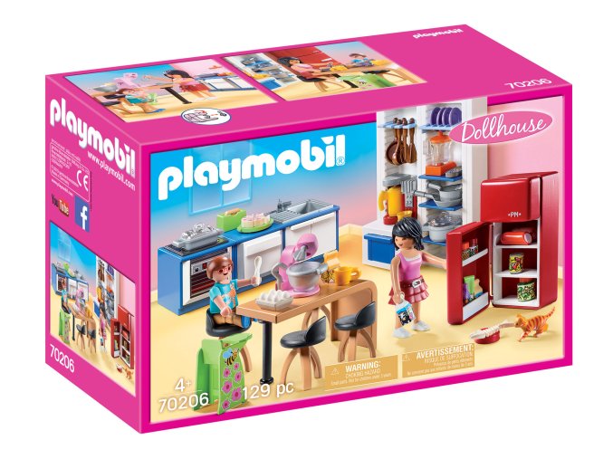 Rodinná kuchyně PLAYMOBIL 70206