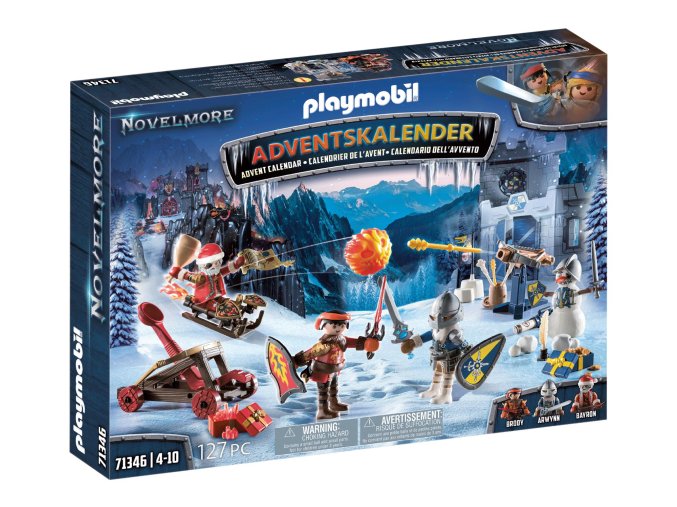 Adventní kalendář Novelmore - Boj na sněhu PLAYMOBIL 71346