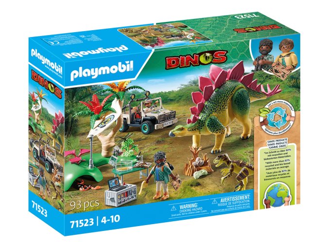 Výzkumný tábor s dinosaury PLAYMOBIL 71523