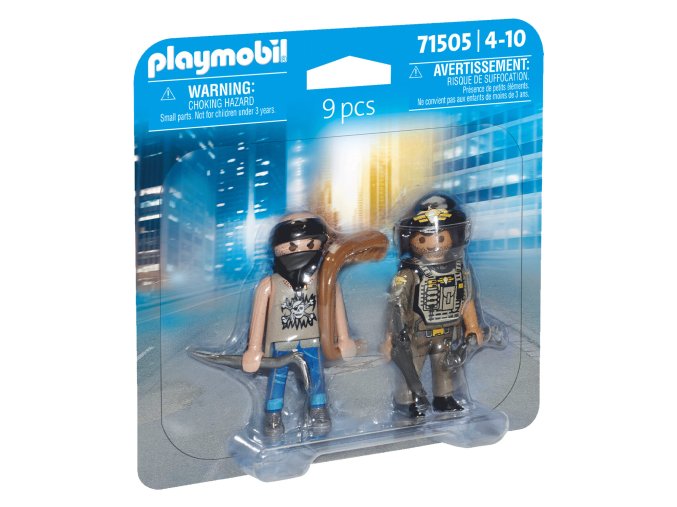 DuoPack Speciální jednotka a zloděj PLAYMOBIL 71505