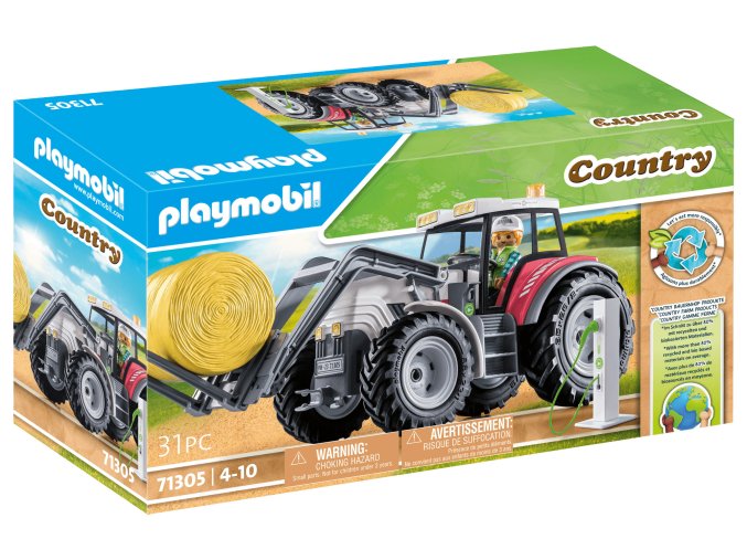 Velký traktor PLAYMOBIL 71305