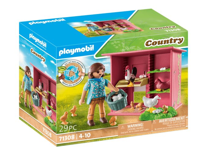 Slepice s kuřátky PLAYMOBIL 71308