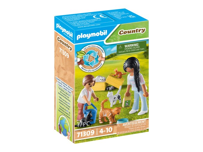Kočičí rodina PLAYMOBIL 71309