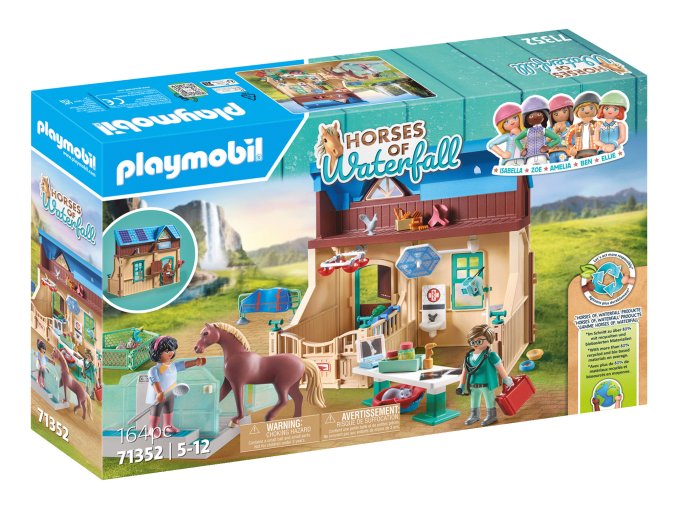 Jezdecká terapie a veterinární praxe PLAYMOBIL 71352