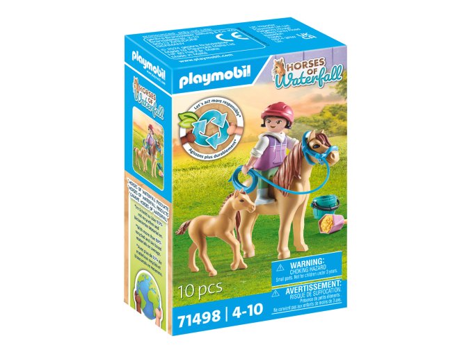 Dítě s poníkem a hříbátkem PLAYMOBIL 71498