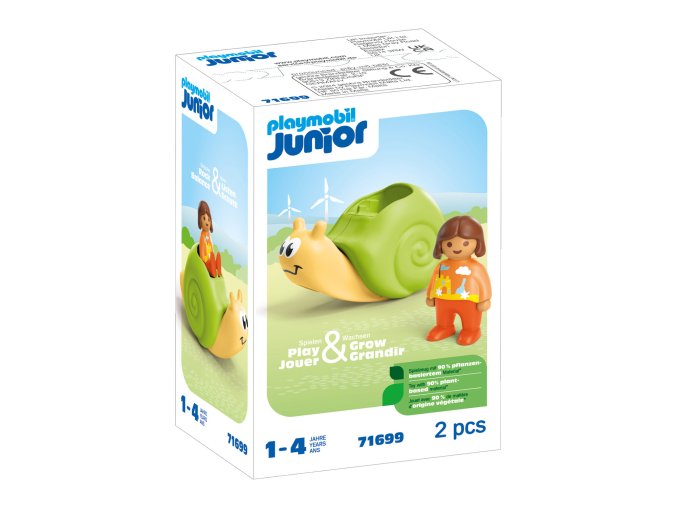 JUNIOR: Houpací šnek s funkcí chrastítka PLAYMOBIL 71699