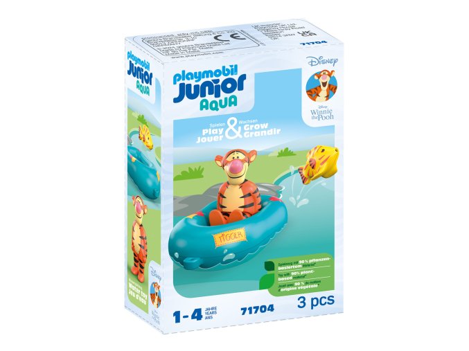 JUNIOR & Disney: Tygrova jízda na nafukovacím člunu PLAYMOBIL 71704