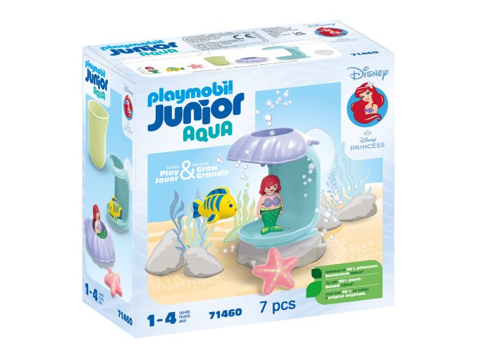 JUNIOR & Disney: Arielina mušlová sprcha PLAYMOBIL 71460