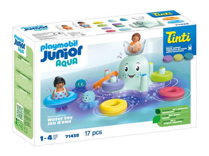 JUNIOR & Tinti: Barevná chobotnice PLAYMOBIL 71438