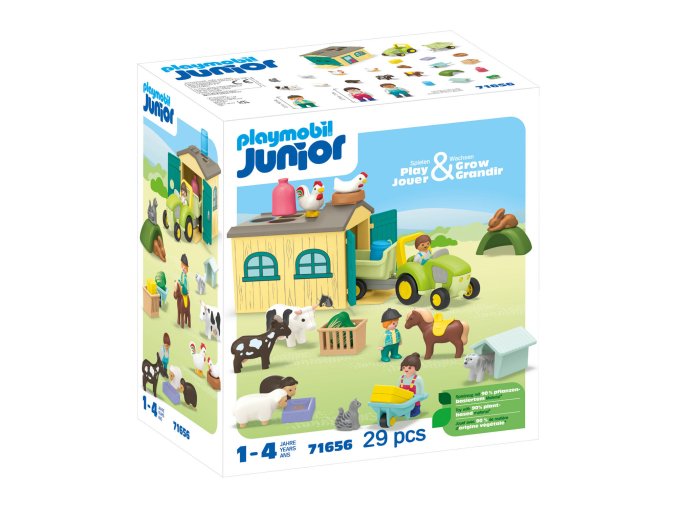 JUNIOR: Dobrodružství na farmě PLAYMOBIL 71656