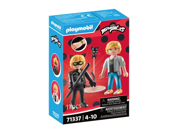 Kouzelná Beruška a Černý kocour: Adrien & Černý kocour PLAYMOBIL 71337