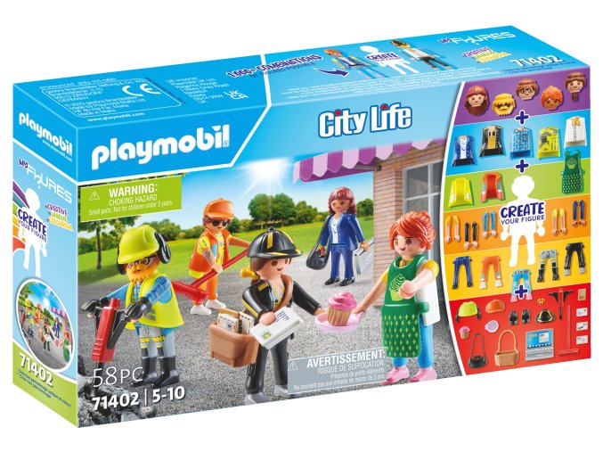 My Figures: Život ve městě PLAYMOBIL 71402