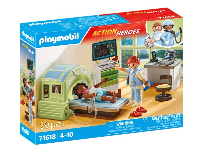 Pacient na magnetické rezonanci PLAYMOBIL 71618