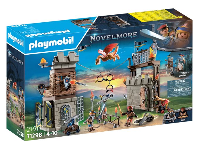 Novelmore vs. Burnhamští nájezdníci - Turnajová aréna PLAYMOBIL 71298