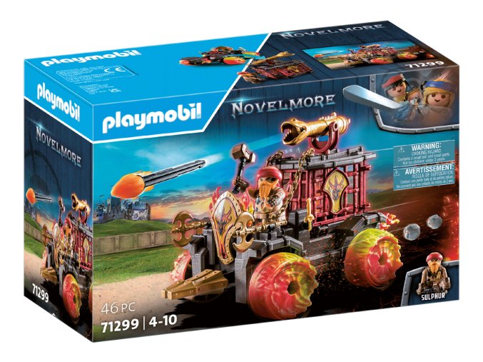 Burnhamští nájezdníci - Ohnivé bojové vozidlo PLAYMOBIL 71299