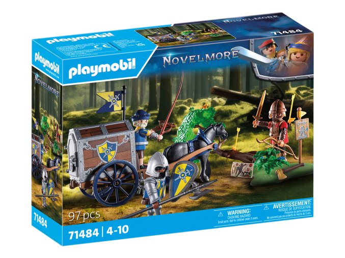 Přepadení transportního vozu PLAYMOBIL 71484