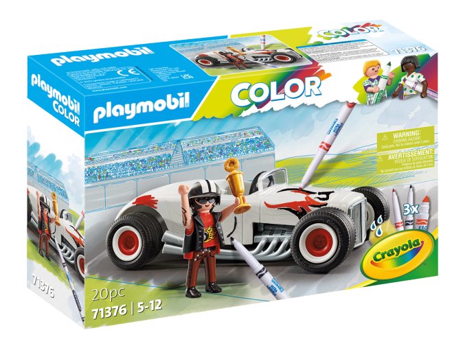 PLAYMOBIL Color: Závodní auto PLAYMOBIL 71376