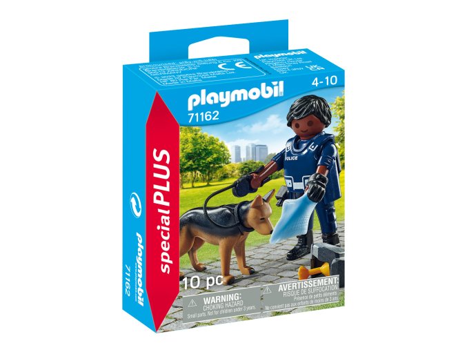 Policista se služebním psem PLAYMOBIL 71162