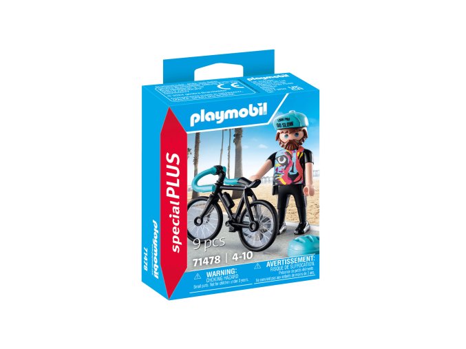Cyklista Paul PLAYMOBIL 71478