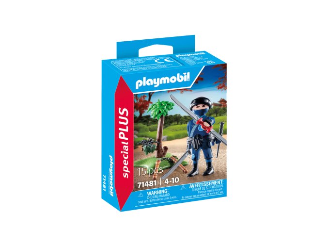 Ninja s výbavou PLAYMOBIL 71481