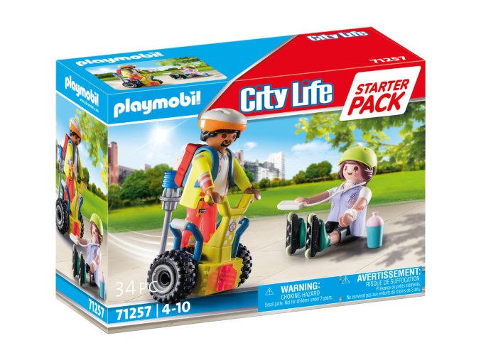 Starter Pack Záchranář na Segwayi PLAYMOBIL 71257