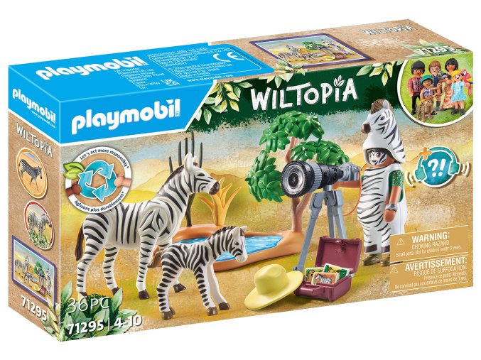 Na cestách s fotografem zvířat PLAYMOBIL 71295