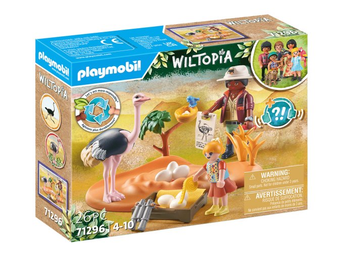 Chovatelé pštrosů PLAYMOBIL 71296