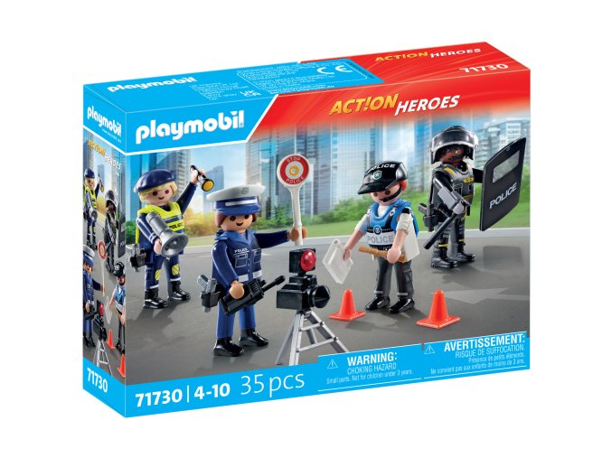 Sada figurek Policie PLAYMOBIL 71730