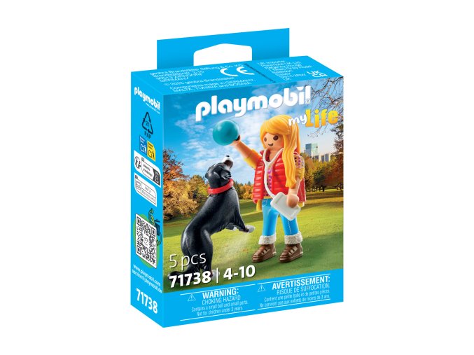 Žena s bernským salašnickým psem PLAYMOBIL 71738