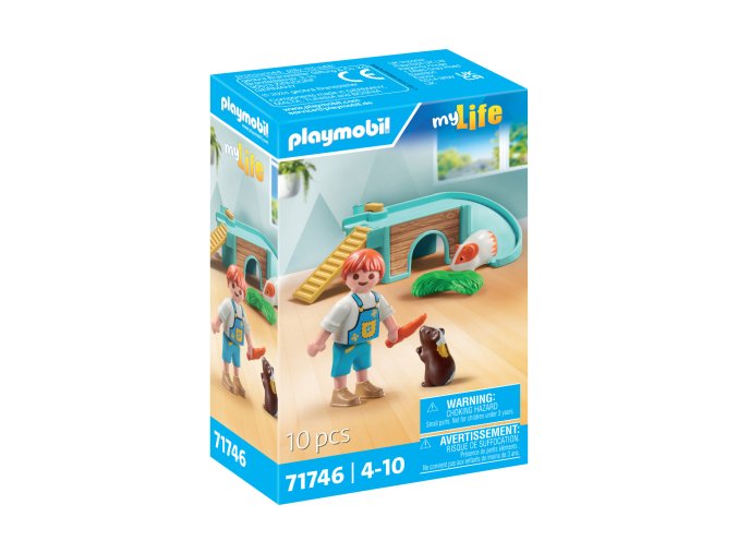 Kluk s morčetem PLAYMOBIL 71746