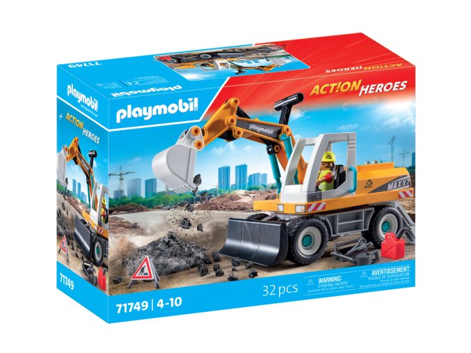 Velký bagr PLAYMOBIL 71749