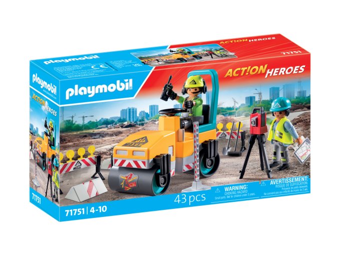Silniční válec PLAYMOBIL 71751