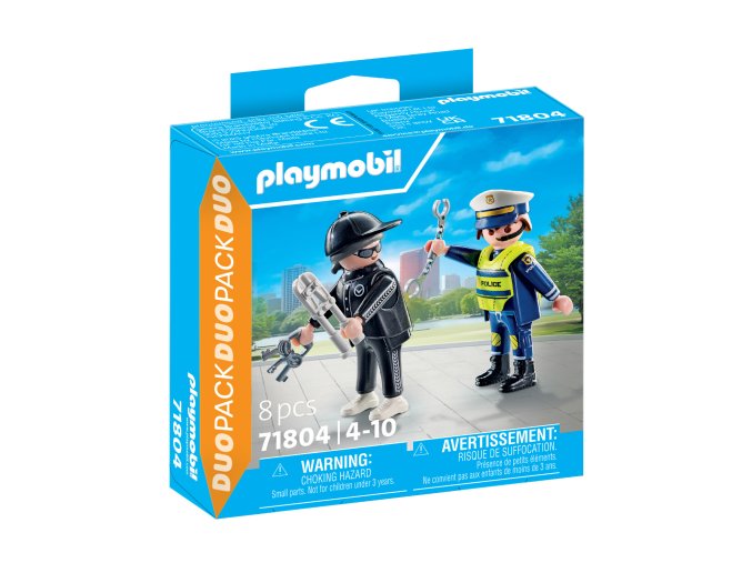 DuoPack Policista a zloděj PLAYMOBIL 71804