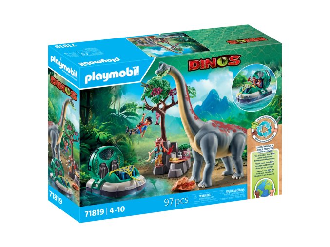Brachiosaurus a vznášedlo PLAYMOBIL 71819
