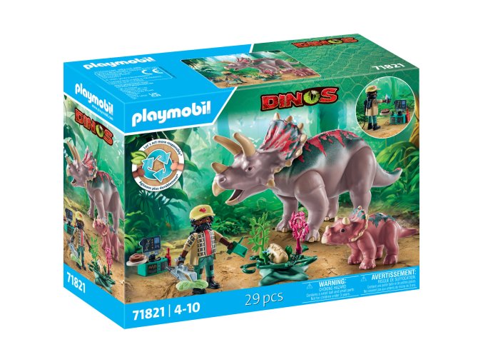 Triceratops s mládětem PLAYMOBIL 71821