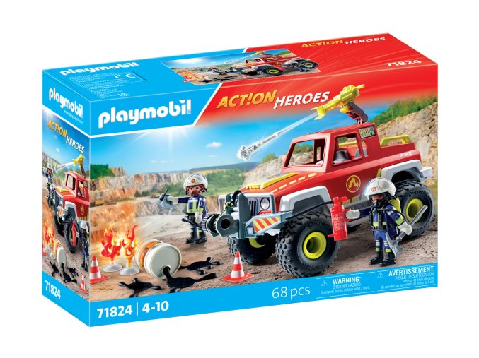 Hasičské terénní auto PLAYMOBIL 71824