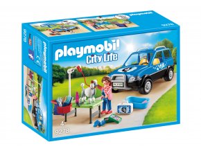 Playmobil 9278 Pojízdný salon pro psy