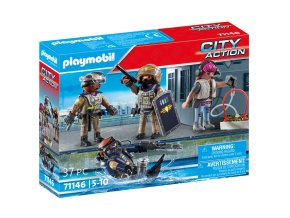 Sada figurek pro speciální jednotky Playmobil 71146