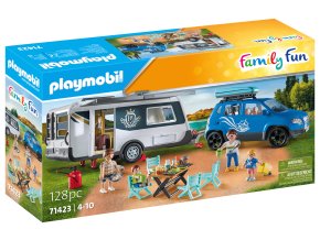 Karavan s autem Playmobil 71423
