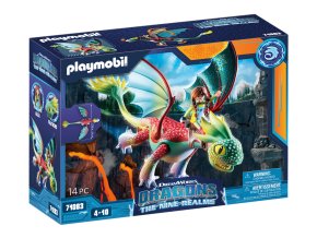 Dragons: The Nine Realms - Feathers & Alex PLAYMOBIL 71083