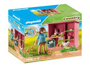 Slepice s kuřátky PLAYMOBIL 71308