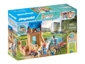 Amelia & Whisper s boxem pro koně PLAYMOBIL 71353