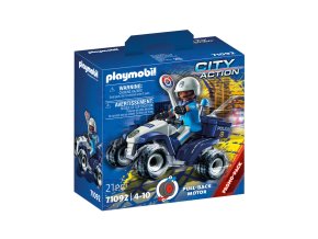Policejní rychlostní čtyřkolka PLAYMOBIL 71092