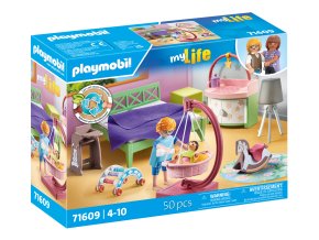 Ložnice s dětským koutkem PLAYMOBIL 71609