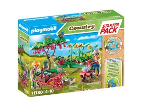 Starter Pack Farmářská zeleninová zahrada PLAYMOBIL 71380